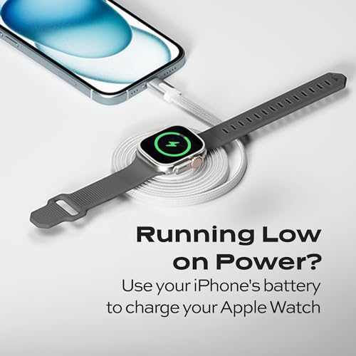 Revolutionize Your Charging Routine with the Statik Mag Stack 2-in-1 USB C Dock for Apple Watch & i Phone 15/16 – Magnetic Fast Charging Solution for a Clutter-Free Workspace, Ergonomic Design for Seamless Use, Built to Last for Everyday Demands
