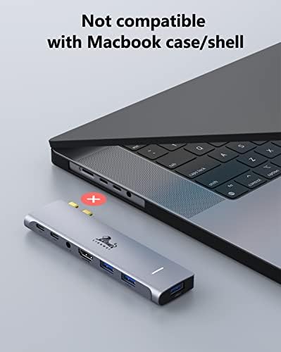 Revolutionize Your Workspace with the Ultimate 13-in-1 USB C Docking Station – Dual Monitor Multiport Adapter for Seamless Triple Display, Featuring 2 HDMI, Display Port, 8 USB Ports, Gigabit Ethernet, and Audio Output – Perfect for Mac Book, Dell, HP, Lenovo Think Pad, and Surface – Unmatched Performance and Connectivity for Enhanced Productivity