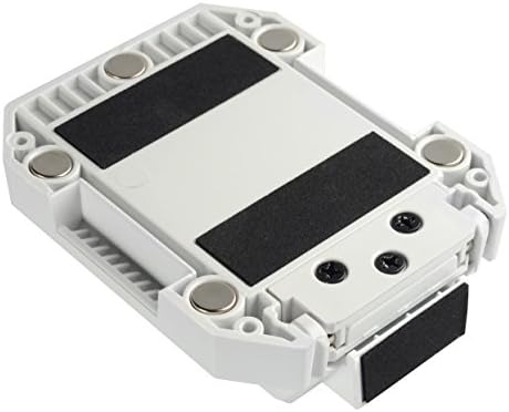 Enermax Magnetic Headset Holder with Protective Foam – Versatile Headphone Hanger for All Headset Styles – Sleek White Design, Easy Installation, Durable ABS, Supports Up to 2.2 lbs – Keep Your Audio Gear Organized and Accessible