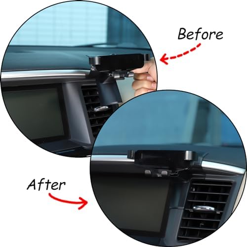 Revolutionary Adjustable Car Phone Holder Mount for Nissan Pathfinder (2013-2018) – Premium Dashboard Stand for Effortless Hands-Free Navigation, Designed for Optimal Center Console Placement, Durable Build for All Smartphone Sizes – Maximize Safety and Convenience on Every Journey