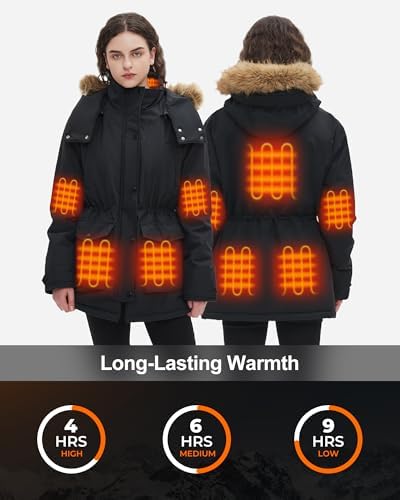 High-Capacity 12 V 18400 m Ah Heated Jacket Battery Pack – Versatile Rechargeable Power Bank with DC/USB/Type-C Outputs & LED Display for Ultimate Cold Weather Comfort – Perfect for Heated Jackets & Pants – Lightweight & Durable Design for Outdoor Enthusiasts