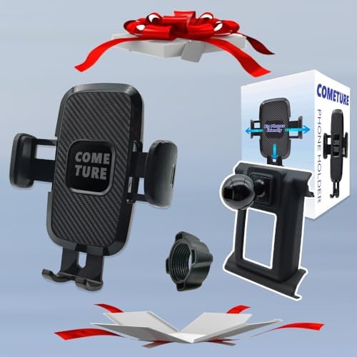 COMETURE Honda CR-V Phone Holder Mount (2017-2022) – Ultimate 360-Degree Adjustable Smartphone Cradle for Seamless Navigation and Enhanced Safety – Compatible with i Phone & Android – Stylish Auto Accessory for Secure Driving Experience