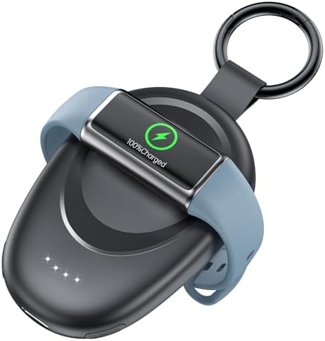 Maximize Your Fitness Journey with the LVFAN Fast Charge Dock for Fitbit Charge 6, 5 & Luxe – 1400 m Ah Portable Power Bank with Reset Function for Ultimate On-the-Go Charging, Perfect for Active Travelers Seeking Reliable Compatibility and Performance Boost