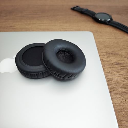 Elevate Your Audio Experience with Premium Replacement Earpads for JVC Wireless Headphones HA-S400, HA-S500, HA-NC80, HA-NC120 – Luxurious Protein Leather & High-Density Memory Foam Cushions for Unmatched Comfort and Superior Noise Isolation – Perfect Fit Headphone Upgrades