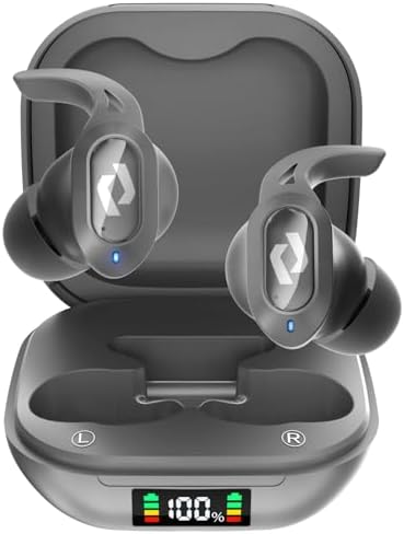 Elevate Your Audio Adventure with CYBERDOT Waterproof Bluetooth Earbuds: 64-Hour Battery Life, Integrated Microphone, Ideal for Gaming, Fitness, and Daily Use on i Phone & Android – Experience Dynamic Stereo Sound and Ultimate Freedom with True Wireless Design