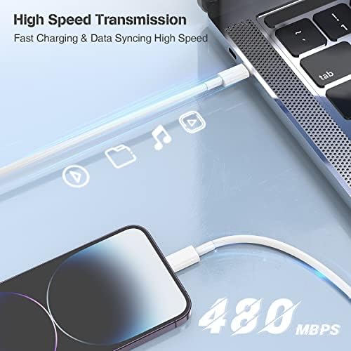 45 W USB-C Fast Charger Bundle for i Phone 16/16 Pro Max & 15/15 Pro Max – 2-Pack 10 FT Type C Cables, PD 3.0 Power Delivery Adaptor for i Pad Pro, Mac Book Air/Pro M1/M2, Air Pods – Stylish Purple Design with Enhanced Charging Speed and Compatibility