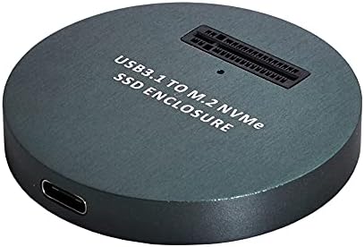 xiwai USB 3.1 USB-C to NVMe M-Key M.2 SSD External Converter Adapter – Vertical Design for Fast Data Transfers & Universal Compatibility – Ideal for Gamers and Creators