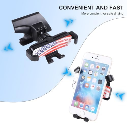 Mazda MX-5 ND 2016-2024 Air Vent Phone Holder Mount – Universal Smartphone Car Mount for Hands-Free Navigation and Communication, Quick Install, 360-Degree Adjustable Viewing Angle, Essential Driving Accessory for Enhanced Safety and Convenience
