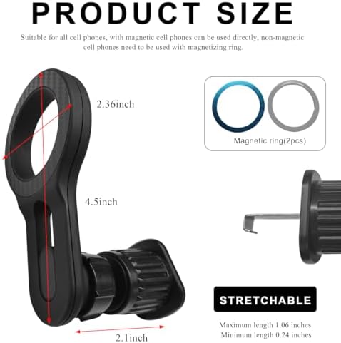 Transform Your Driving Experience with the Ultimate 360° Adjustable Magnetic Car Phone Mount – Effortlessly Secure Your Smartphone for Hands-Free Navigation and Communication – Universal Compatibility for All Devices – Quick Tool-Free Installation – Enhance Safety and Convenience in Every Journey – Ideal for Both Men and Women – Compact Design for Seamless Vehicle Integration – Elevate Your Daily Commute with This Essential Car Accessory for Navigation and Calls