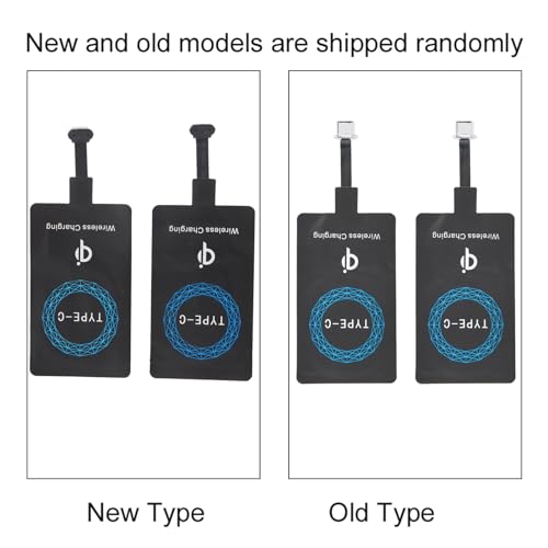 Universal Type C Charging Receiver – 2 Pack Fast Charging Adapter with Self-Adhesive Design for Seamless Power Solutions – Enhance Device Compatibility and Efficiency for On-the-Go Charging