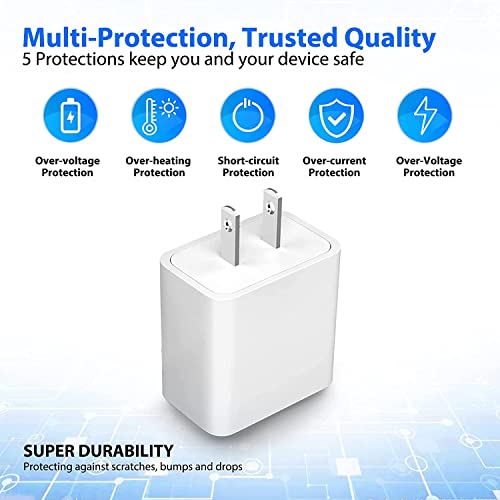 10 FT Dual Pack Power Charging Cable for Arlo Pro/Pro2, Wyze Cam, Blink, Yi Home & More – Versatile, Durable USB Cord for Enhanced Device Performance and Fast Charging Solutions