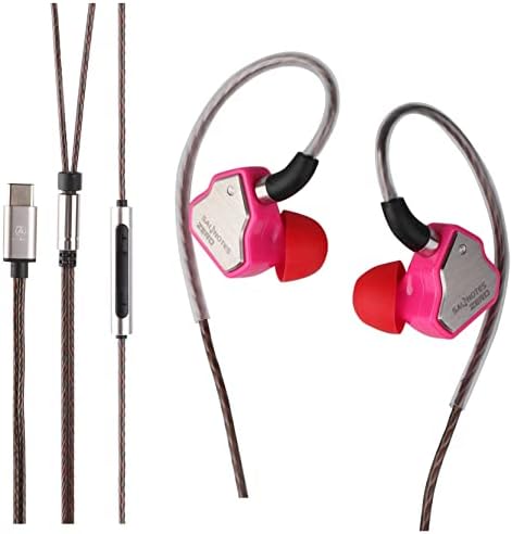 Discover Unmatched Audio Quality with Linsoul 7 Hz Salnotes Zero Hi-Fi In-Ear Earbuds – 10 mm Dynamic Driver for Rich Sound, Durable Stainless Steel Design, Detachable OFC Cable, Type C Connectivity with Mic – Perfect for Audiophiles and On-the-Go Music Lovers
