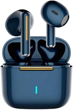 Emerald Green Bluetooth 5.2 Wireless Earbuds – Lightweight Design for Active Lifestyles, Crystal Clear Call Quality with Dual Microphones, Touch Control for Effortless Playback, Voice Assistant Enabled, Quick Pairing for Instant Audio Enjoyment – Elevate Your Listening Experience