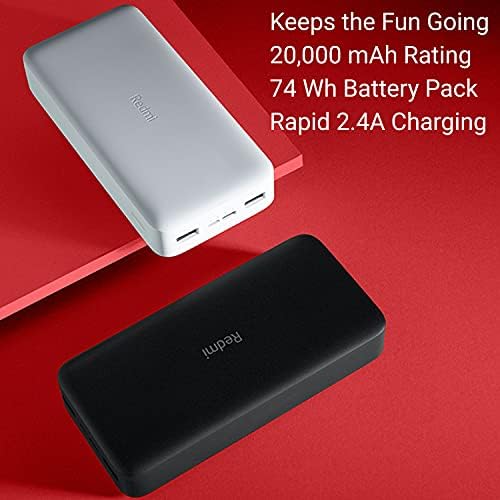 Xiaomi MI 50 W Power Bank 20000 m Ah – Ultra-Fast Charging, USB-C & Dual USB-A Ports for Simultaneous Device Charging, Sleek Black Design for Travelers & Professionals, Compact Power Solution for On-the-Go Connectivity