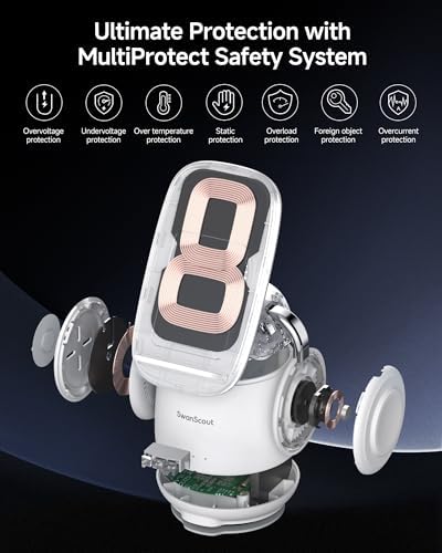 3-in-1 Fast Wireless Charging Station for Samsung Galaxy S25/S24/S23/S22 & More – Compact Multi-Device Charger for Galaxy Watch7/Ultra/6/5 & Galaxy Buds 3/Pro – Enhanced Safety Features & Sleek Design for Effortless Power Management