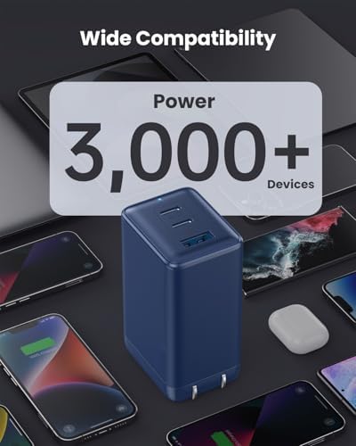 Ultimate 150 W USB-C Charging Hub – Compact Multi-Device Power Adapter with 3 Fast-Charging Ports for Mac Book Pro, i Phone 16, Galaxy S24, and Dell Laptops – Enhanced Efficiency with Ga N Technology for Professionals on the Go