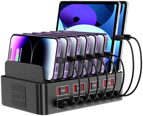 Experience Unmatched Charging Efficiency with the Vantacent 150 W Multi-Device USB Charging Station – 16 Fast Charging Ports for Seamless Power Delivery to Apple, Samsung, Android & Fire Tablets – Compact Design for Home, Office & Travel – Intelligent Power Management & Safety Features Included