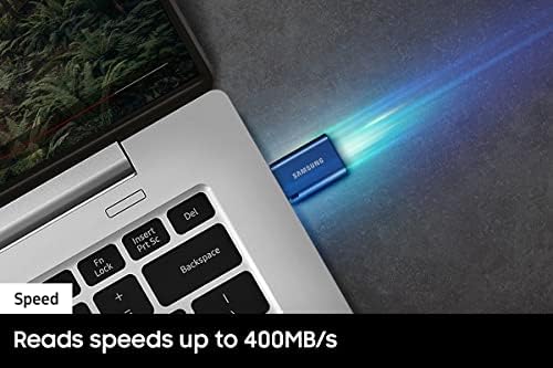 Samsung 512 GB USB 3.2 Type-C Flash Drive – Ultra-Fast 400 MB/s Data Transfer, Durable and Portable External Storage for Computers & Mobile Devices, MUF-512 DA4/AM – Perfect for Professionals and Students in 2024