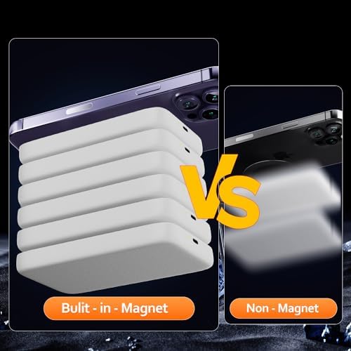 Mag Safe Magnetic Ring Stickers – Dual Pack for Superior Wireless Charging and Secure Mounting – Sleek Blue Titanium Design – Universal Compatibility for All Mag Safe Devices – Effortless Grip and Enhanced Mobile Efficiency – Elevate Your Smartphone Experience Now!