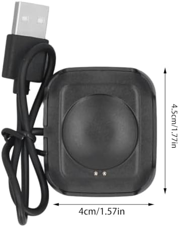 Portable Smartwatch Charger with Fast Charging USB Cable – Universal Compatibility & Compact Design for Effortless Charging on the Go – Essential Smartwatch Accessory by Dilwe