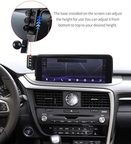 Lexus RX/RX Hybrid 2020-2022 Premium Wireless Charging Phone Holder – 360° Rotating Magnetic Mount for Effortless Hands-Free Navigation & Enhanced Charging Efficiency – Sleek Design for Modern Drivers – Ultimate Car Accessory for Seamless Connectivity
