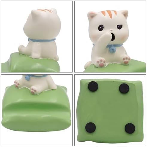 Desk Cell Phone Holder Stand Cute Animals Resin Smartphone Holder Bracket for Office Free You Hands Home Ornament – Enhanced Compatibility and Speed