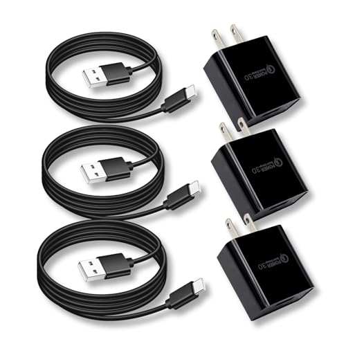 Motorola USB C Fast Charger Duo – 10 FT Type C Cables for Razr, Edge, and G Power Devices – High-Speed Quick Charge Adapter for Ultimate Convenience – Lightweight, Durable, and Perfect for Travel Charging