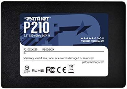Transform Your Computing with Patriot Memory P210 128 GB SATA III SSD – Ultra-Fast 2.5 Inch Internal Drive for Gamers and Creative Professionals Seeking Unmatched Performance and Reliability