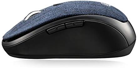 Sleek i Mouse S80 2.4 GHz Mini Optical Mouse – Stylish Fabric Finish with 5 Customizable Buttons for Ultimate Comfort and Performance in Any Workspace