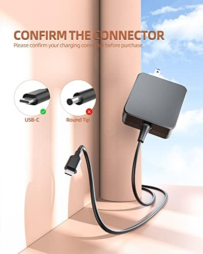 High-Speed 45 W USB Type-C Charger for Samsung Chromebook Laptops – UL Certified, Exceptional Compatibility with Chromebook 4, 4+, Pro Plus & More – Lightweight & Portable Design – 30-Day Satisfaction Guarantee!