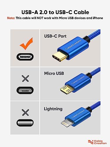 Compact USB C Cable Duo – 0.5 FT Braided Fast Charging Cables for Seamless Data Transfer | 3 A Power & 480 Mbps Speed | Ultimate Compatibility for Mac Book Air, Galaxy S22 Ultra, Stylus Pen, and More | Durable Design | Ideal for On-the-Go Connectivity