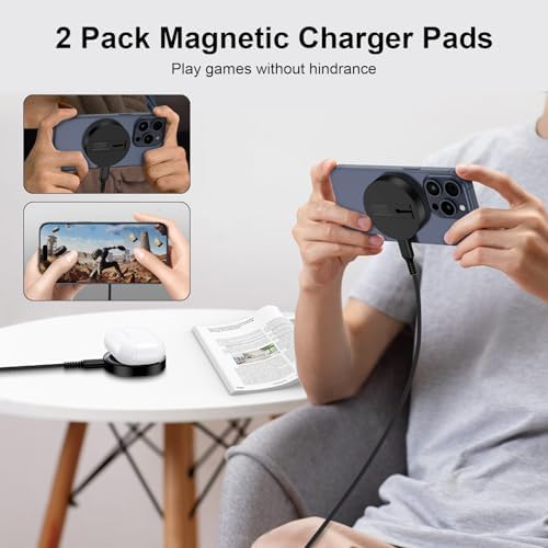 Revolutionary Magnetic Wireless Charging Pad for i Phone 16 Pro Max & Google Pixel 9 Series – 15 W Fast Charge, Qi-Compatible, Ultimate Efficiency & Safety for Modern Tech Users