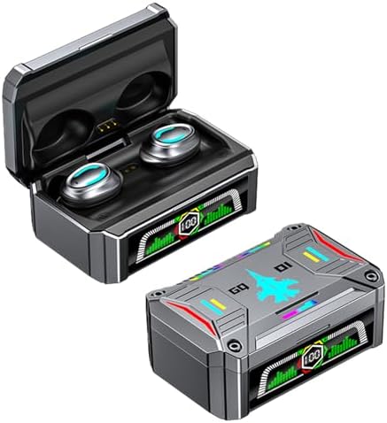 Revolutionary Bluetooth 5.3 True Wireless Earbuds – 2024 IP7 Waterproof Sport Headset with Touch Controls, Built-in Microphone & LED Battery Indicator – Unparalleled Sound Clarity for Active Lifestyles and Everyday Use