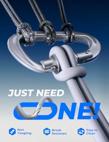 LISEN 240 W 4-in-1 USB C to Lightning Charging Cable – 10 FT Heavy-Duty Multi-Device Charger with LED Indicator for i Phone 16/15/14 Pro, Mac Book, i Pad, Samsung S25 & Nintendo Switch – Ultimate Flexibility and Fast Power Delivery