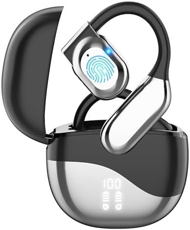 OWS 3-in-1 Advanced AI Translation Earbuds – Effortless Real-Time Communication in 144 Languages for Travelers, Business Professionals, and Language Learners, Ergonomically Designed for Comfort with Long Battery Life and Seamless Bluetooth Connectivity