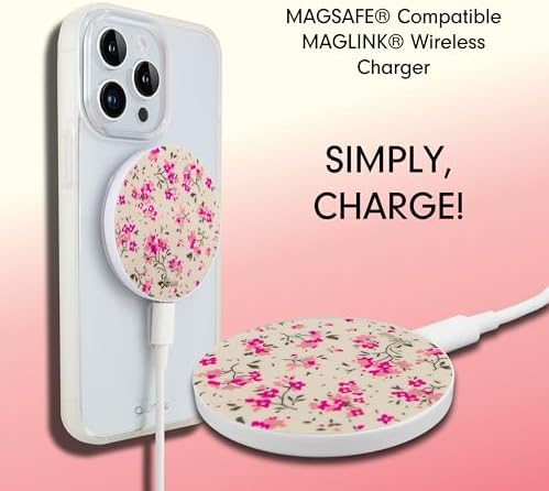 Sonix x Sanrio Hello Kitty & Care Bears Magnetic Mag Safe Charger for i Phone 12-16 Series | 6.5 ft USB-C Fast Wireless Charging Cable | Stylish, Playful, and Efficient Power Solution for Your Device