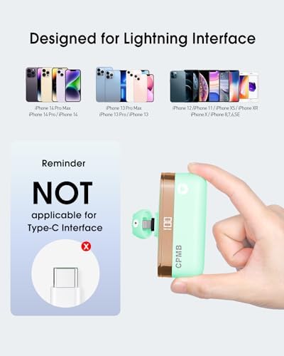 Compact 5,000 m Ah Portable Charger with 22.5 W Fast Charging – Sleek Power Bank with Digital Display for i Phone 16/15, Samsung, LG, Google & More – Ultimate Compatibility for On-the-Go Power Solutions