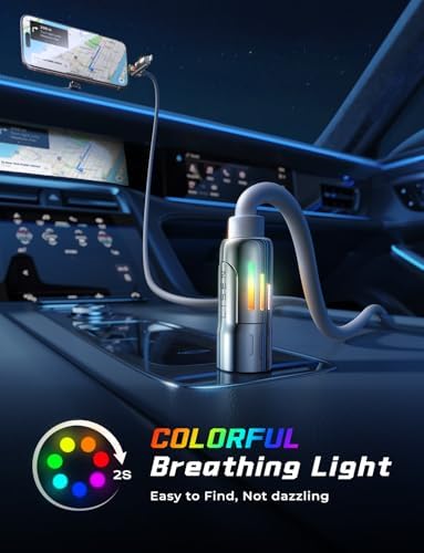 LISEN 240 W 4-in-1 USB C to Lightning Charging Cable – 10 FT Heavy-Duty Multi-Device Charger with LED Indicator for i Phone 16/15/14 Pro, Mac Book, i Pad, Samsung S25 & Nintendo Switch – Ultimate Flexibility and Fast Power Delivery