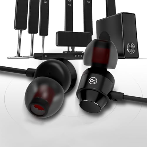 Stylish Rose Gold USB C Earbuds – Premium In-Ear Headphones with Superior Stereo Bass and Built-in Microphone for i Phone 15, Samsung, and Google Pixel – Ergonomic Design with Convenient Volume Control for Unmatched Comfort and Everyday Audio Excellence