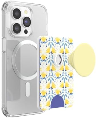 Transform Your Mobile Experience with the Butterfly Pea Blue Pop Sockets Phone Wallet – Stylish Grip, Mag Safe Integration, and Wireless Charging Ready Card Holder for Ultimate Convenience on the Go