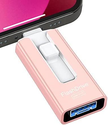 Sunany 512 GB High-Speed USB Flash Drive – Stylish Pink Memory Stick for Seamless Compatibility with Phones, Tablets, and PCs – Effortless Data Management for Photos, Videos, and More!
