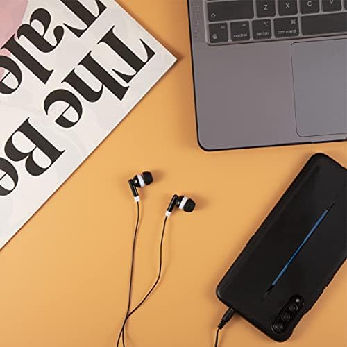 Bulk Pack of 50 Individually Wrapped Earbuds – Premium Classroom Headphones for Schools, Libraries, and Hospitals – Enhanced Compatibility, Lightweight Design, and High-Quality Sound for Focused Listening