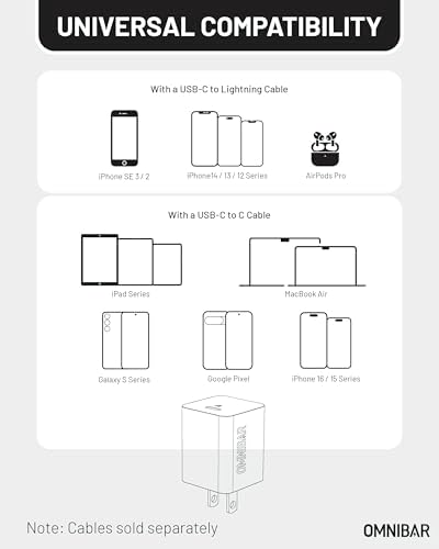 35 W Dual-Port USB C Charger Block – Ga N Fast Wall Adapter with Foldable Plug | PD 3.0 & PPS for i Phone 16/15/14/13, Galaxy S24/S23, Pixel 8/7, Mac Book Air & More – Ultimate Compact Power Solution for Home & Travel