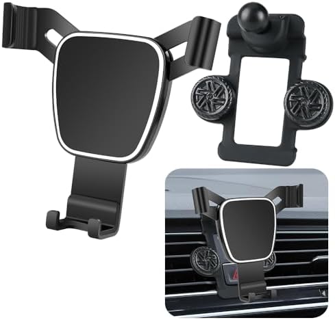 VW Tiguan 2018-2024 Premium Car Phone Holder – Custom-Fit Mobile Mount for Effortless Navigation & Hands-Free Calls – 360-Degree Rotating Auto Accessory – Sturdy & Stylish Design to Elevate Your Driving Experience