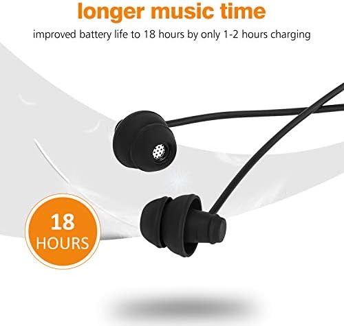 Wireless Bluetooth Sleep Earbuds: Soft In-Ear Headphones for Insomnia Relief, 18 Hours Playtime, Perfect for Side Sleepers, Gym & Relaxation – Enhanced Comfort & Sound Isolation – Stylish Black Design