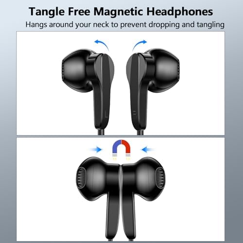 Premium USB-C Earbuds with Noise Cancellation – Comfortable Sports Earphones for i Phone 16 & Android – Built-in Mic and Remote Control for Effortless Calls and Music – Exceptional Sound Clarity for Commuting, Workouts, and Relaxation – Lightweight Design for All-Day Comfort – Compatible with Samsung Galaxy S25, S24 Plus, and More