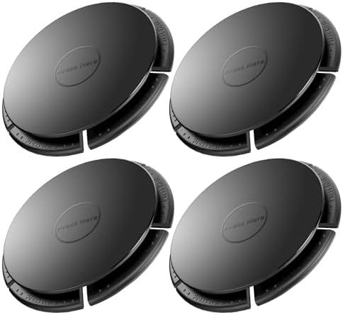 e Samcore Dashboard Sticky Pad Set – 4-Pack Premium Adhesive Disks for Secure Suction Cup Mounts, 3.1” Diameter, Perfect for i Phones, i Pads, Tablets & GPS – Enhance Driving Safety & Convenience with Reliable Adhesion and Mess-Free Installation