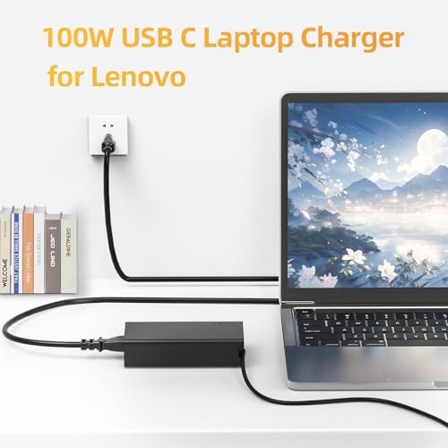 Power Up Your Lenovo with the 100 W USB-C Laptop Charger – Optimized Fast Charging for Yoga and Think Pad Series – Compatible with Yoga 9, 7, Slim 7 Pro, and Think Pad P16/T16 – Multi-Output Versatility (5 V/3 A to 20 V/5 A) – CE, FCC, & Ro HS Certified for Ultimate Safety – 12-Month Warranty for Peace of Mind – Exceptional Quality Power Supply for Reliable Performance and User Satisfaction
