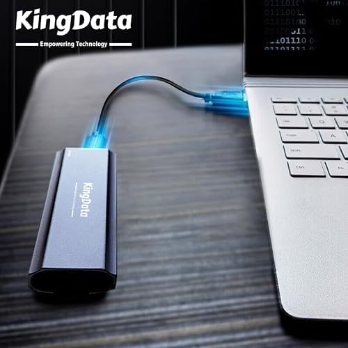 Ultra-Fast M.2 NVMe Enclosure – Tool-Free USB 3.1 Adapter for 2230/2242/2260/2280 SSDs, Up to 10 Gbps Transfer Speed with USB C to A Cable – Perfect for Windows, Mac, and Linux Users, Compact & Portable Design for Enhanced Data Management