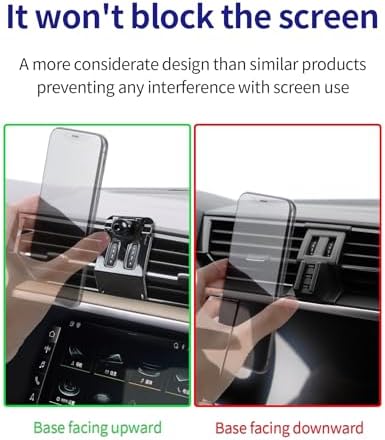 Ultimate Audi Q3 Phone Holder (2019-2025) – 360° Rotating Cradle for Safe Navigation & Effortless Communication – Stylish Car Interior Upgrade. Transform your driving environment with this precision-engineered phone mount that perfectly fits your Audi Q3, enhancing both functionality and aesthetic appeal. This innovative mobile holder features 360° rotation, ensuring optimal visibility and easy access to your device while minimizing distractions for safer driving. Effortlessly install without any tools, and enjoy peace of mind knowing your smartphone is secure during your journeys. Made from premium materials for exceptional durability, this sleek accessory not only elevates your car’s style but also simplifies everyday use. Keep your device within reach for seamless navigation, hands-free calls, or music enjoyment, all while maintaining the sophisticated look of your Audi. Elevate safety and convenience in your vehicle with this must-have accessory tailored for the modern driver.